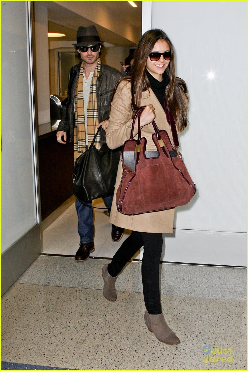 Nina Dobrev & Ian Somerhalder: Off To China After Christmas | Photo ...