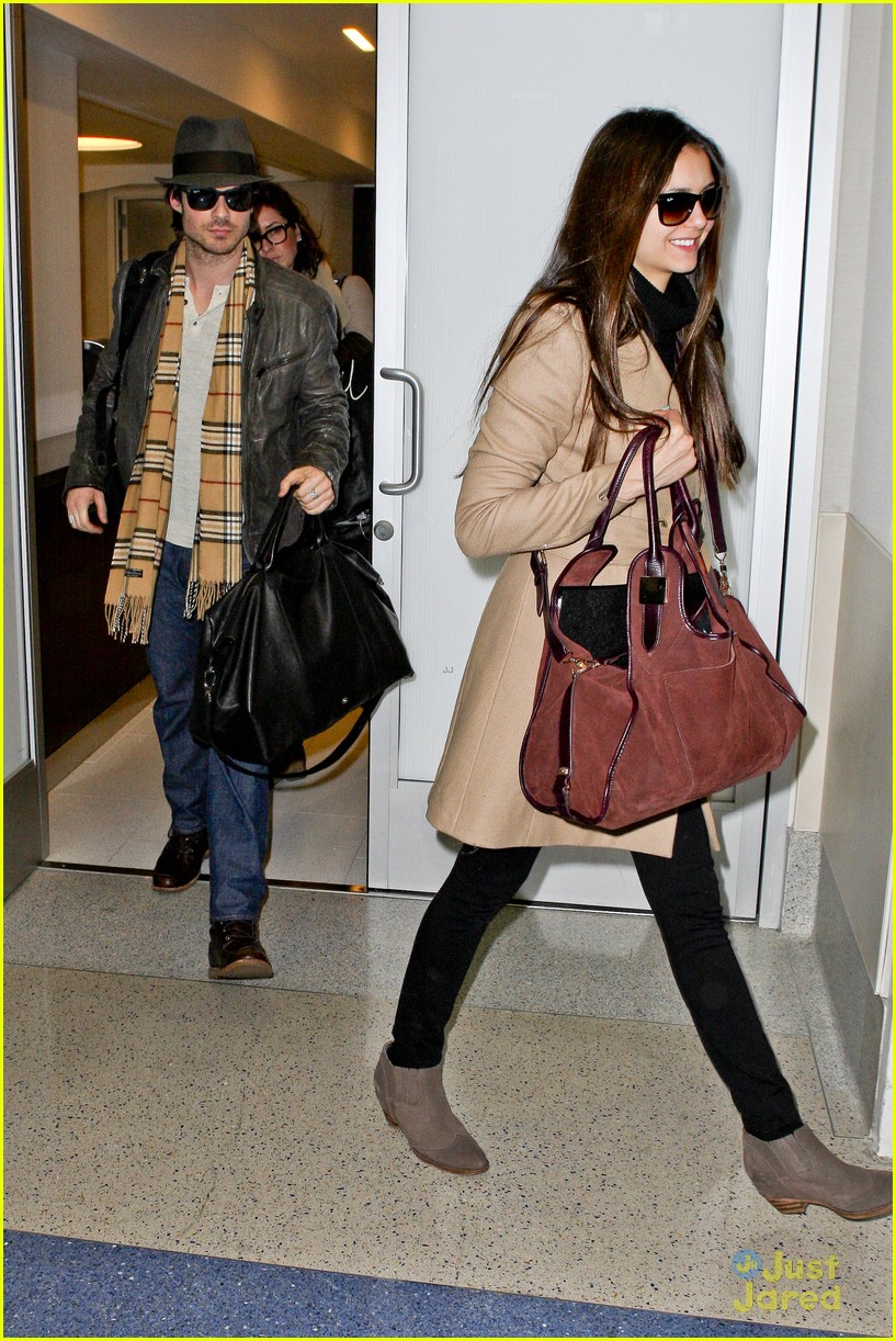 Nina Dobrev & Ian Somerhalder: Off To China After Christmas | Photo ...