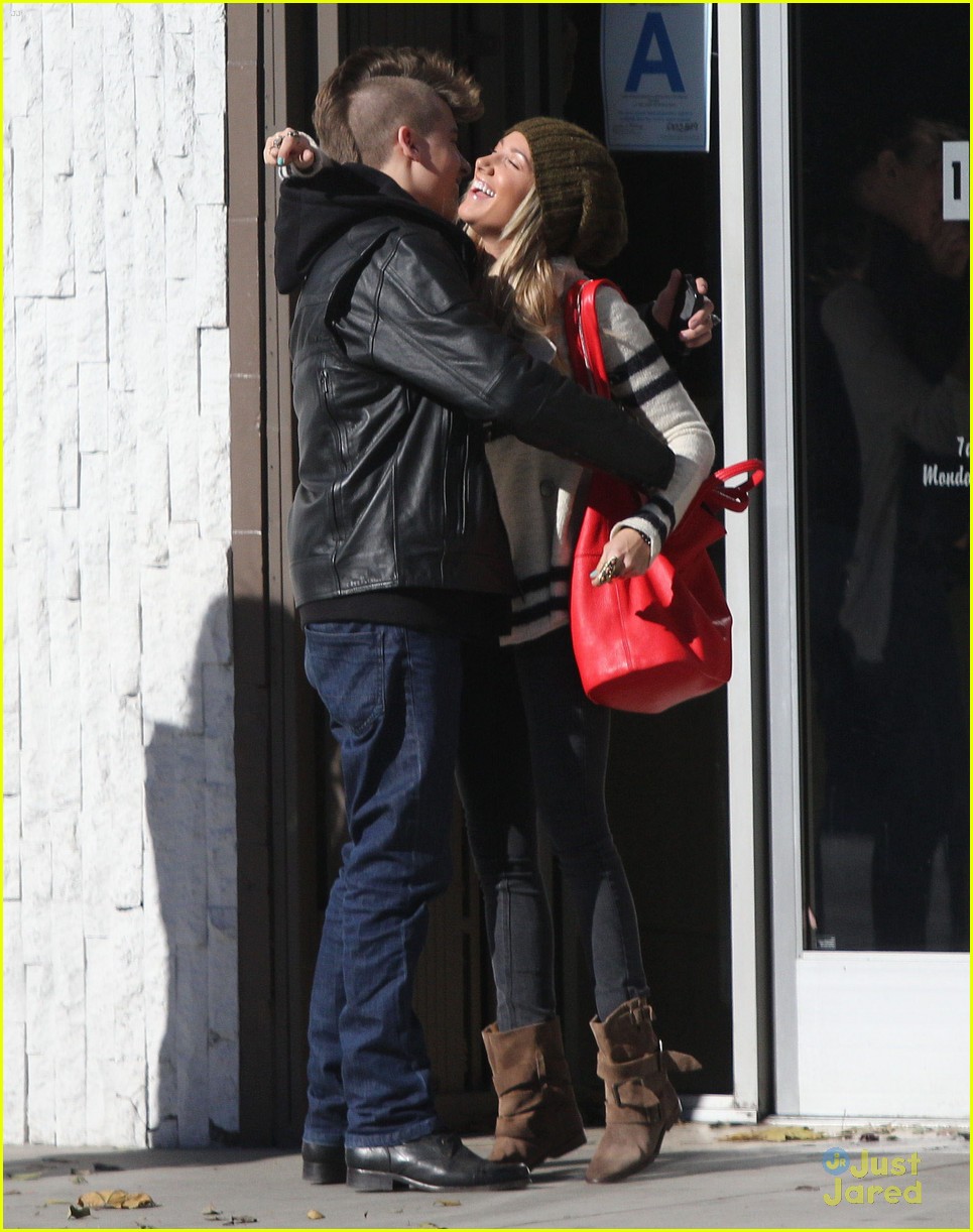 Ashley Tisdale & Christopher French: Kiss After Coffee | Photo 522857 ...