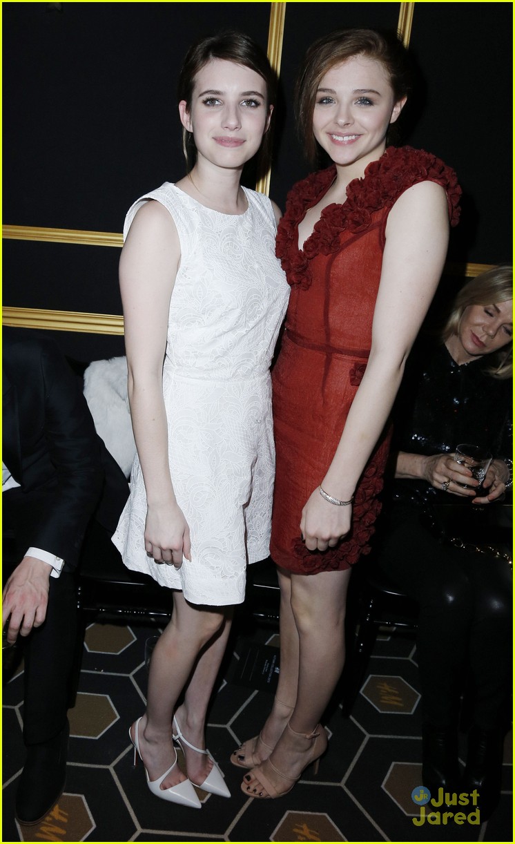 Chloe Moretz & Emma Roberts: H&M Fashion Show Friends! | Photo 541843 ...