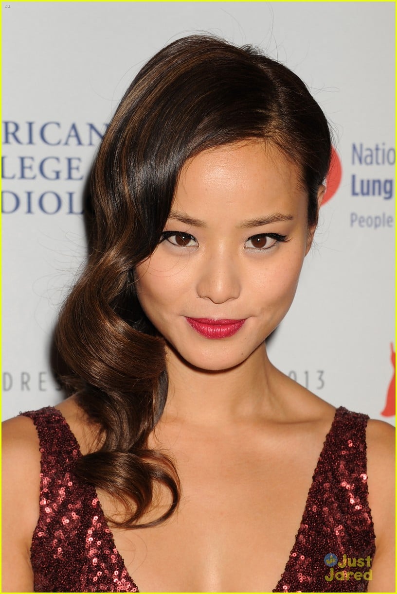 Jamie Chung: Heart Truth Red Dress Fashion Show 2013 