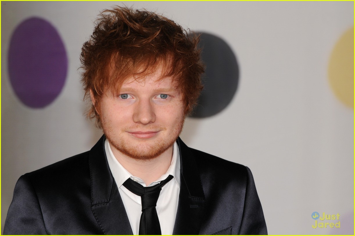 Full Sized Photo of ed sheeran brit awards 01 Ed Sheeran BRIT Awards