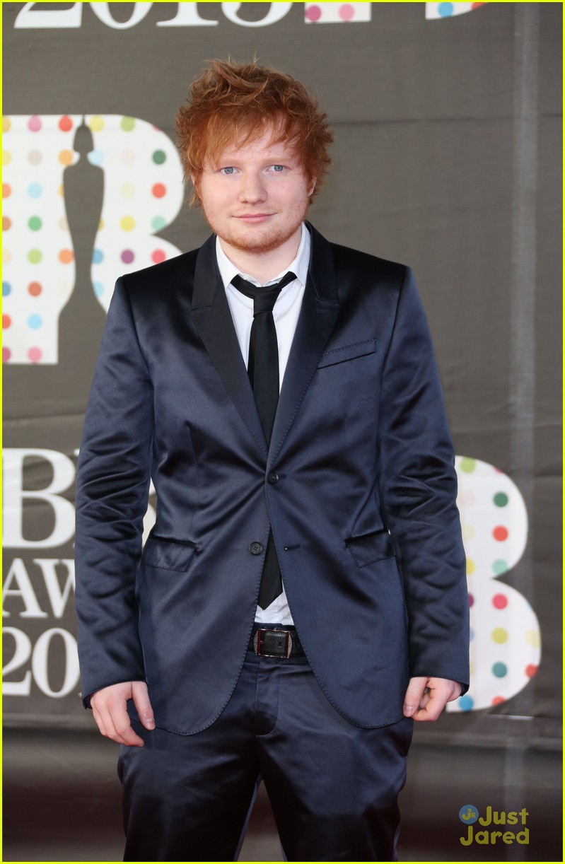 Full Sized Photo of ed sheeran brit awards 04 Ed Sheeran BRIT Awards