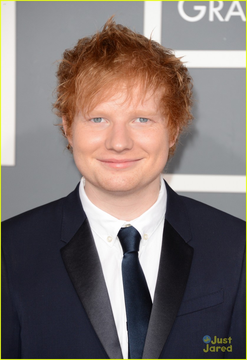 Full Sized Photo of ed sheeran 2013 grammys 08 Ed Sheeran & Elton