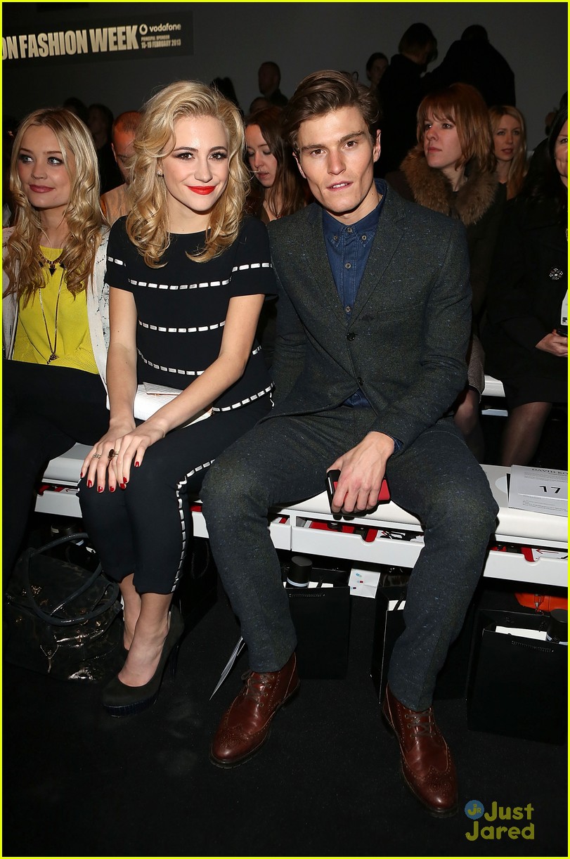 Pixie Lott: Temperley London, Mark Fast and David Koma Fashion Shows