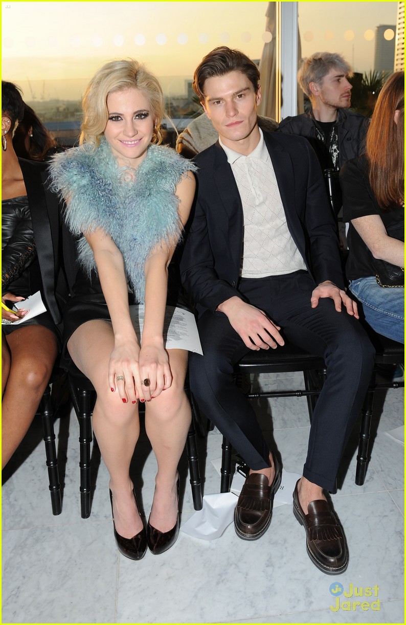 Pixie Lott: Temperley London, Mark Fast and David Koma Fashion Shows