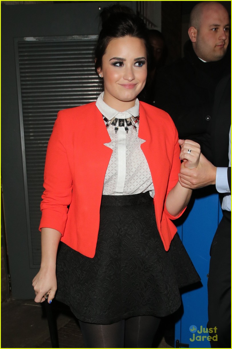 Full Sized Photo of demi lovato sony brits after party 02 | Demi Lovato