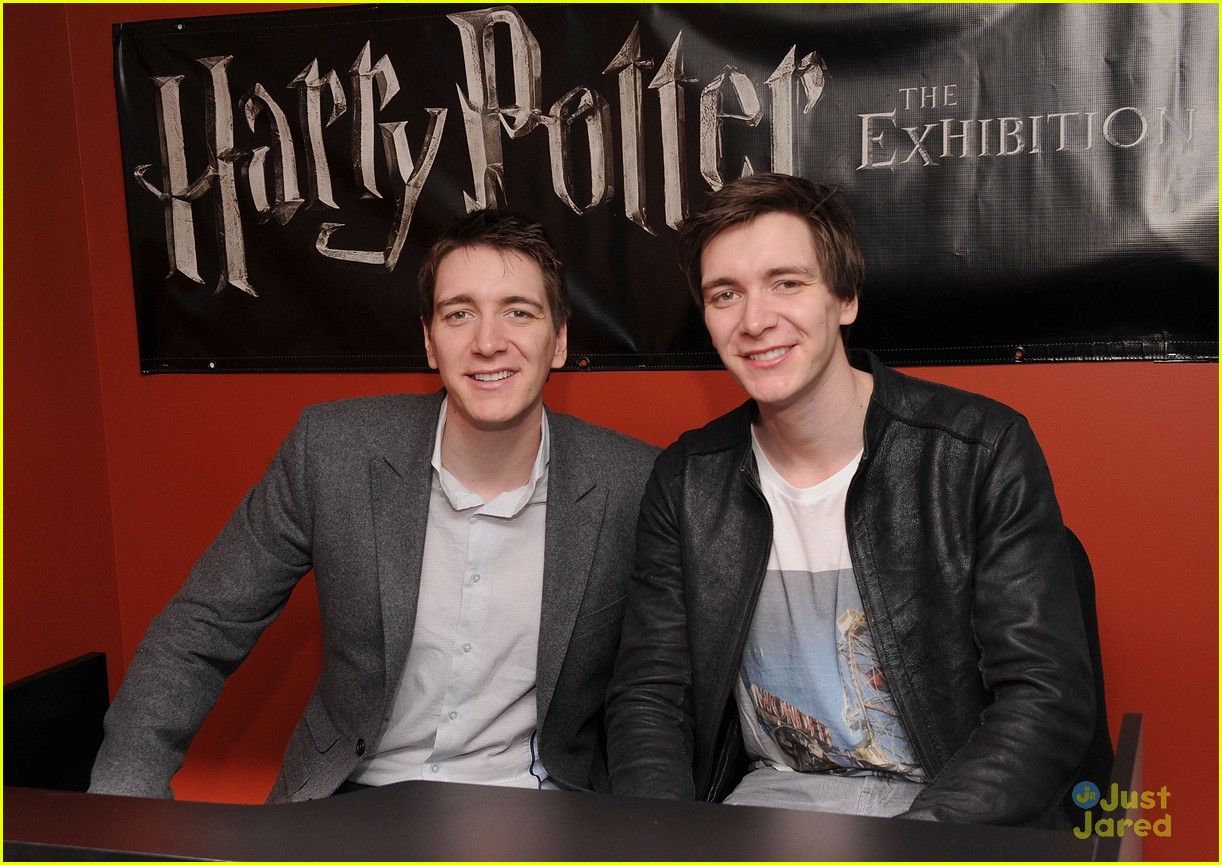 James And Oliver Phelps Stop By The Harry Potter Exhibition Photo 538700 Photo Gallery Just 8942