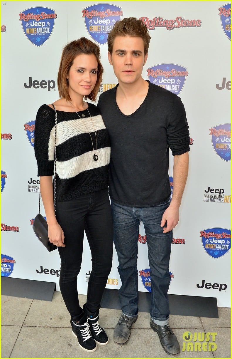 Paul Wesley And Torrey Devitto Super Bowl Sweethearts Photo 530698 Photo Gallery Just 