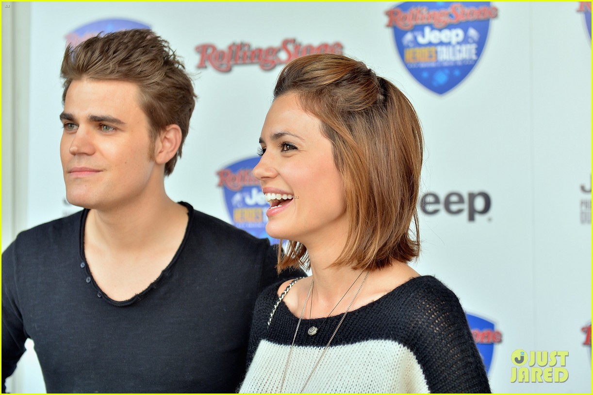Paul Wesley And Torrey Devitto Super Bowl Sweethearts Photo 530703 Photo Gallery Just 