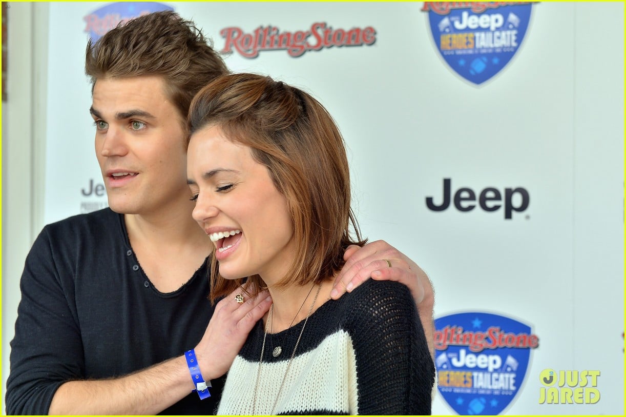 Paul Wesley And Torrey Devitto Super Bowl Sweethearts Photo 530705 Photo Gallery Just 