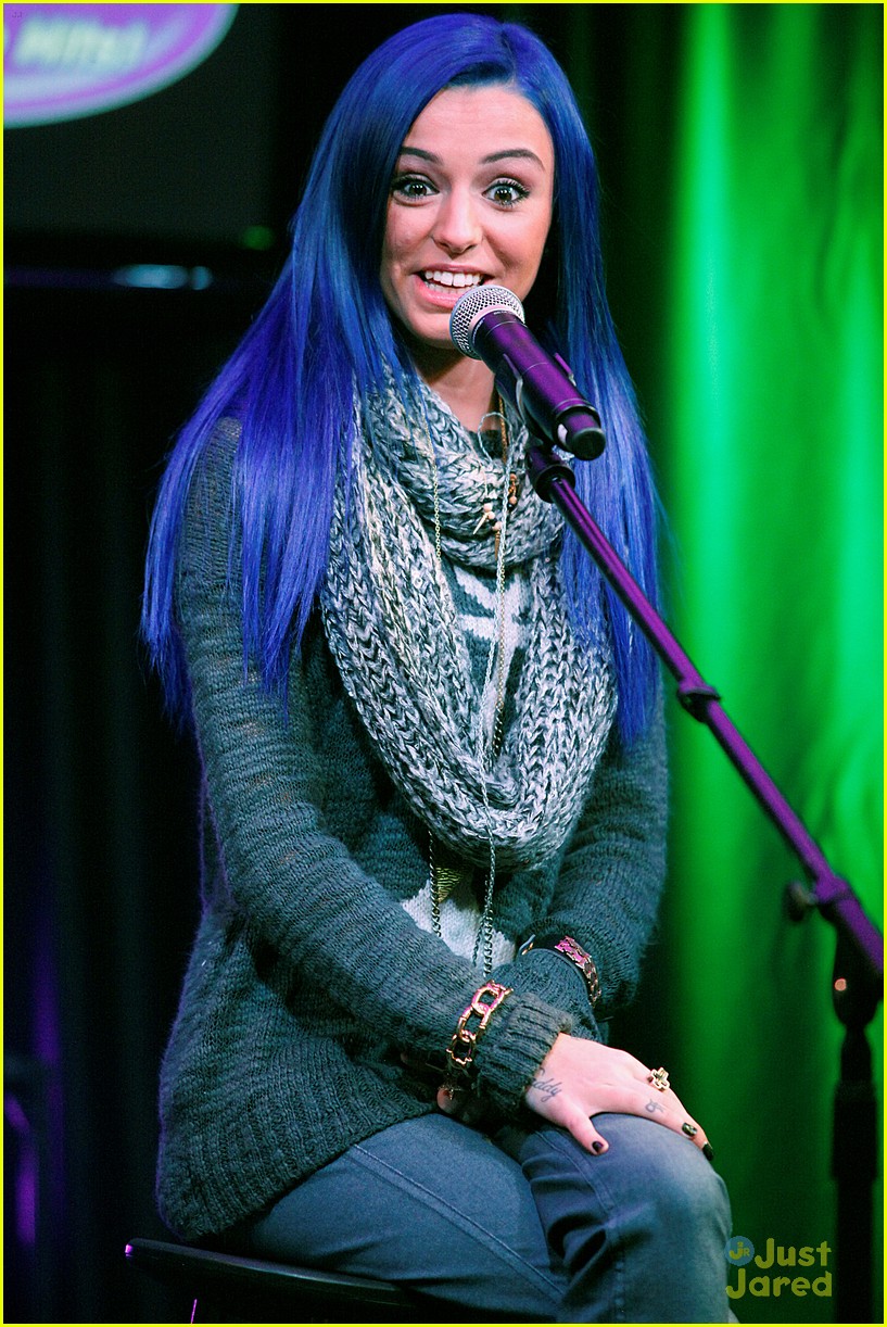 Cher Lloyd Blue Hair At Q102 Concert Photo 542331 Photo Gallery