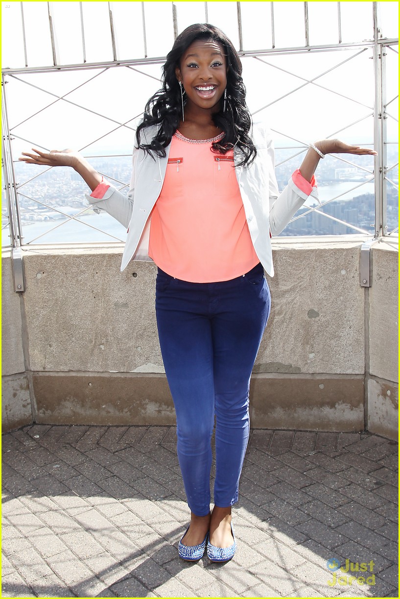Coco Jones Empire State Building JJJ Interview! Photo 636993 Photo Gallery Just Jared Jr.