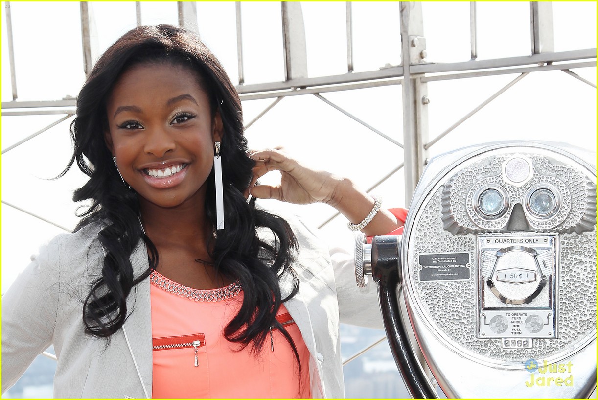 Coco Jones Empire State Building JJJ Interview! Photo 637022 Photo Gallery Just Jared Jr.