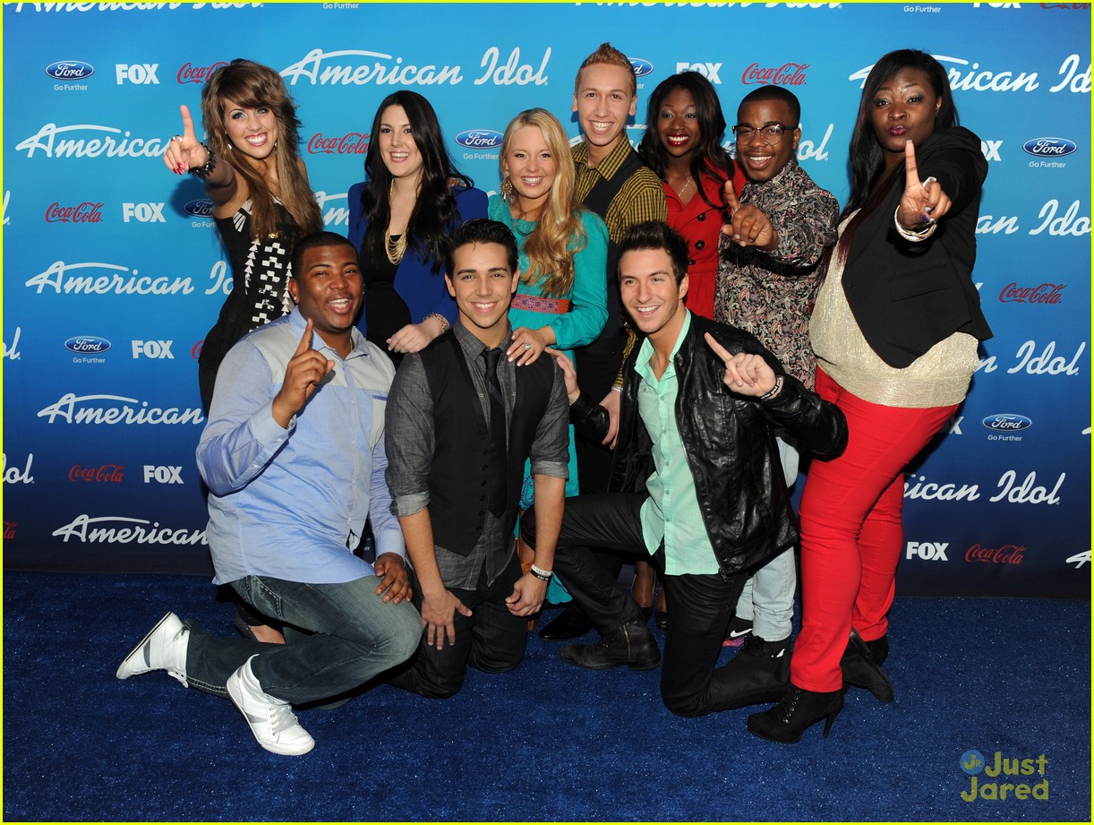 Curtis Finch, Jr. & Devin Velez: 'American Idol' Top 10 Finalists Party ...