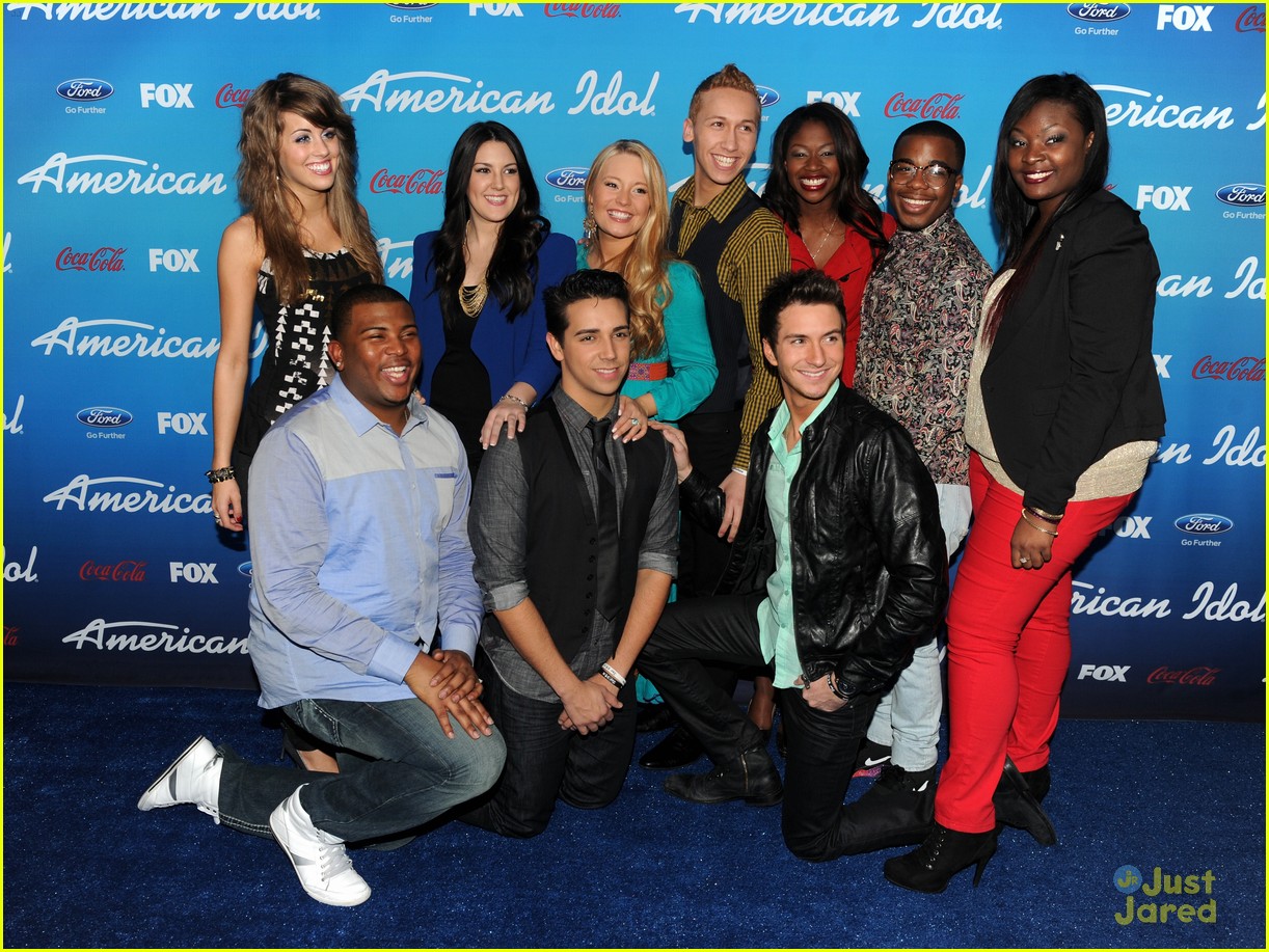 Curtis Finch, Jr. & Devin Velez: 'American Idol' Top 10 Finalists Party ...