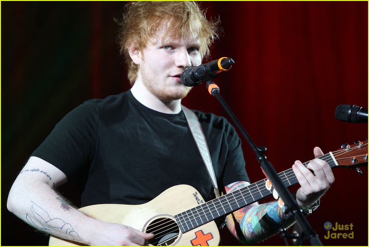 Full Sized Photo of ed sheeran nj concert pics 08 Ed Sheeran NJ