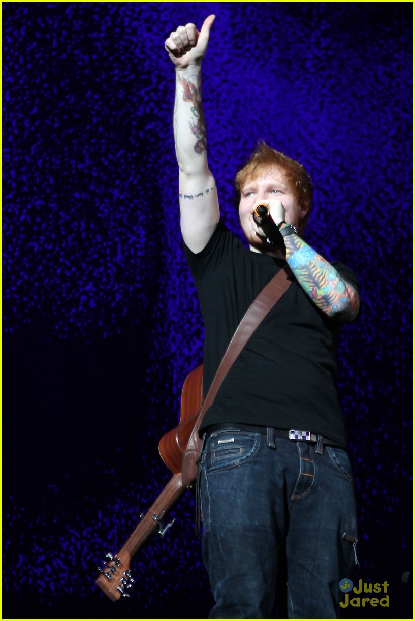 Ed Sheeran NJ Concert Pics! Photo 548785 Photo Gallery Just