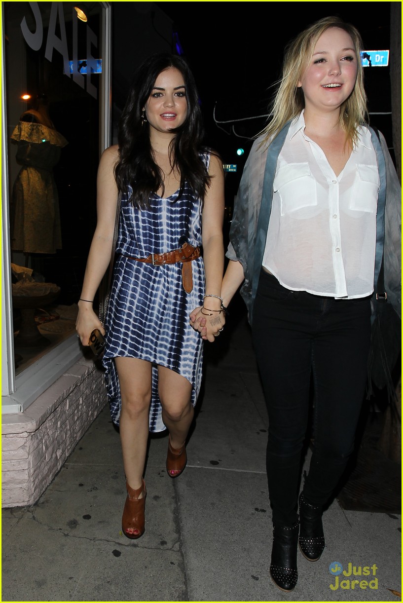 Full Sized Photo of lucy hale vignette night out 04 | Lucy Hale