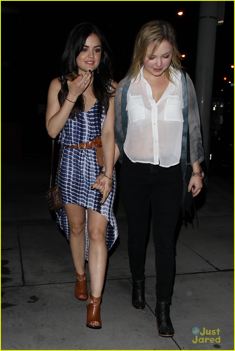 Full Sized Photo of lucy hale vignette night out 10 | Lucy Hale