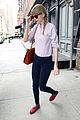taylor swift red loafers 02