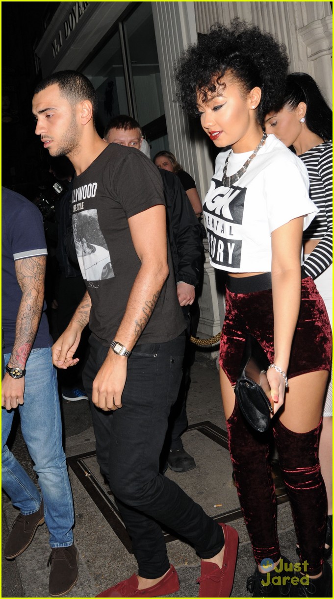 Full Sized Photo of leigh anne pinnock night out with jordan kiffin 08