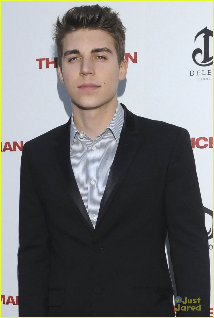 Full Sized Photo of nolan gerard funk the iceman premiere 01 | Nolan ...