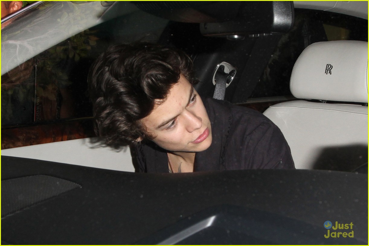 Harry Styles leaving Dan Tana's Restaurant after having dinner with Rod  Stewart Featuring: Harry Styles Where: West Hollywood, CA, United States  When: 26 Apr 2013 Stock Photo - Alamy