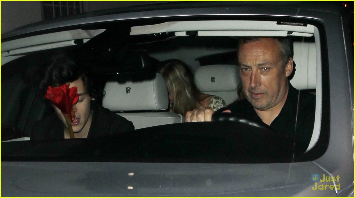 Harry Styles leaving Dan Tana's Restaurant after having dinner with Rod  Stewart Featuring: Harry Styles Where: West Hollywood, CA, United States  When: 26 Apr 2013 Stock Photo - Alamy