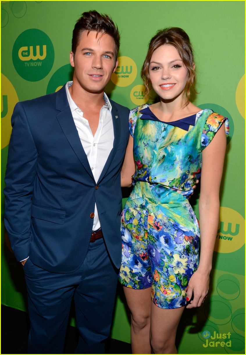 aimee teegarden matt lanter cw upfronts 16
