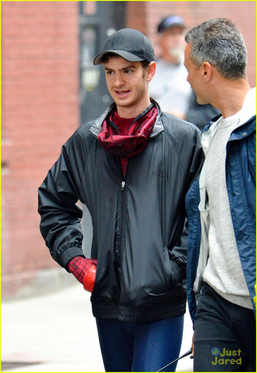 Andrew Garfield Spider Man Stunt Scene Photo 560086 Photo Gallery Just Jared Jr