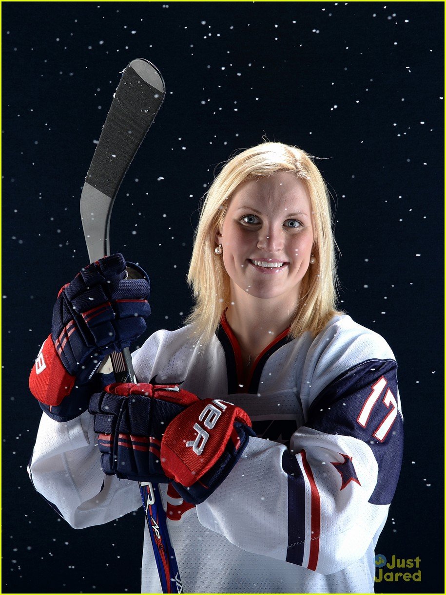 Monique & Jocelyne Lamoureux: USOC Portraits with Hilary Knight ...