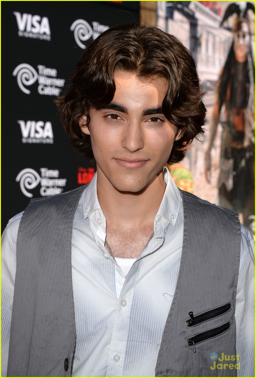 Full Sized Photo of blake michael spencer list lone ranger premiere 12 ...