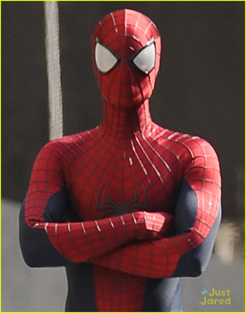 Andrew Garfield Spidey Stunts In Nyc Photo 572032 Photo Gallery Just Jared Jr