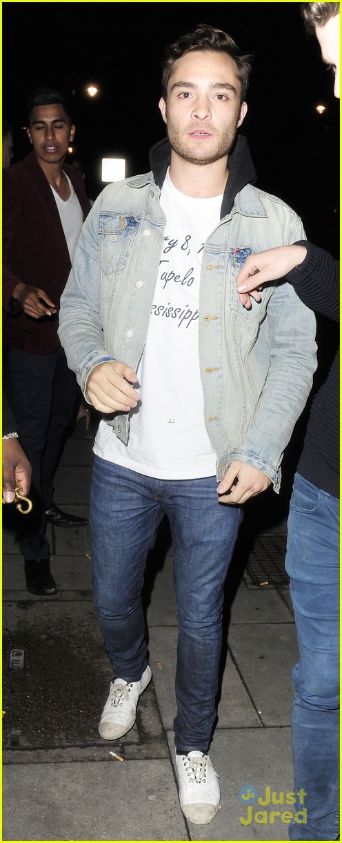 Ed Westwick: Birthday Night Out! | Photo 573176 - Photo Gallery | Just