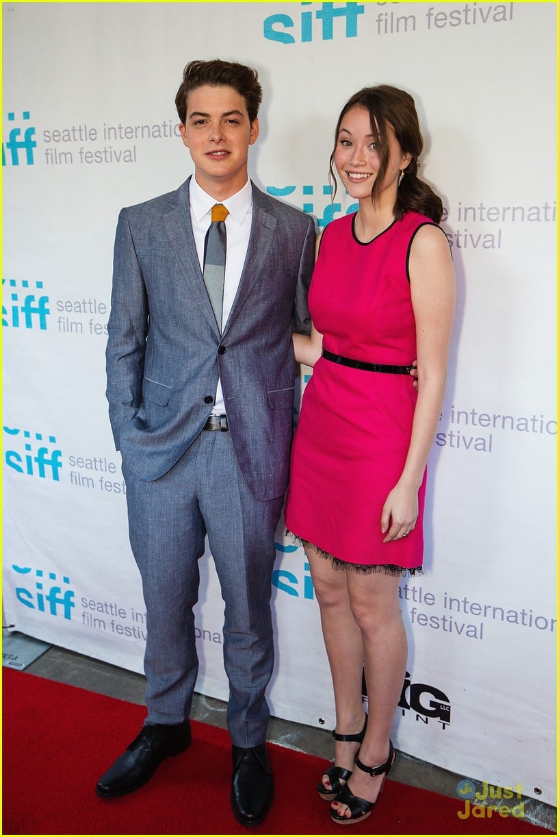 Katie Chang & Israel Broussard 'Bling Ring' at Seattle Film Festival