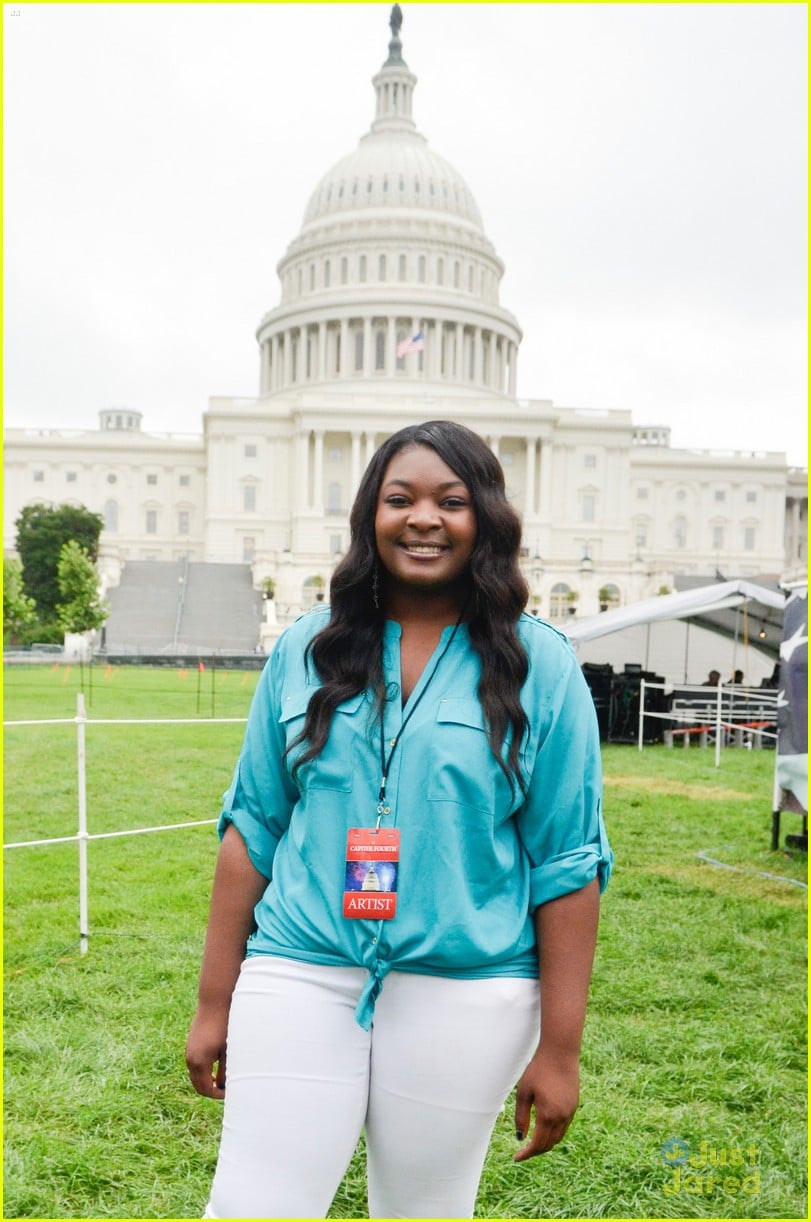 Candice Glover: Capitol Fourth Independence Day Concert Rehearsals ...