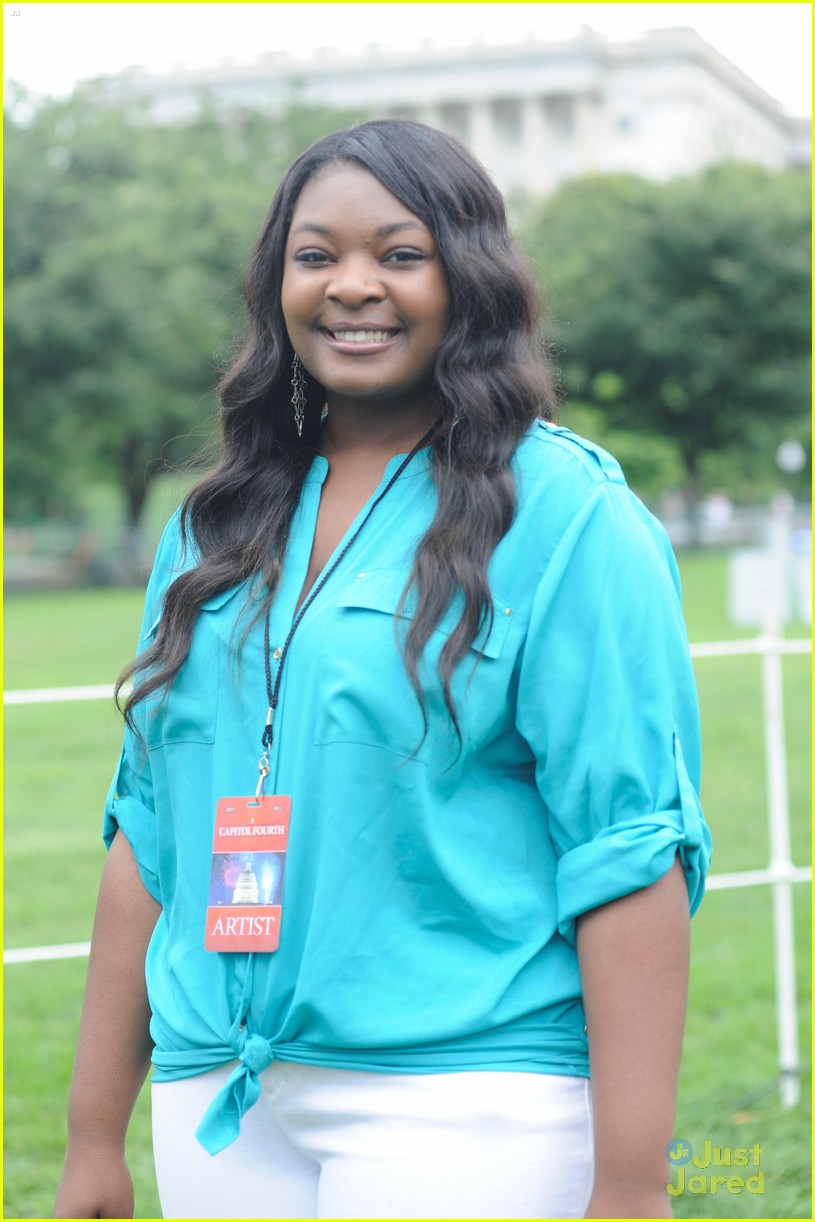 Candice Glover: Capitol Fourth Independence Day Concert Rehearsals
