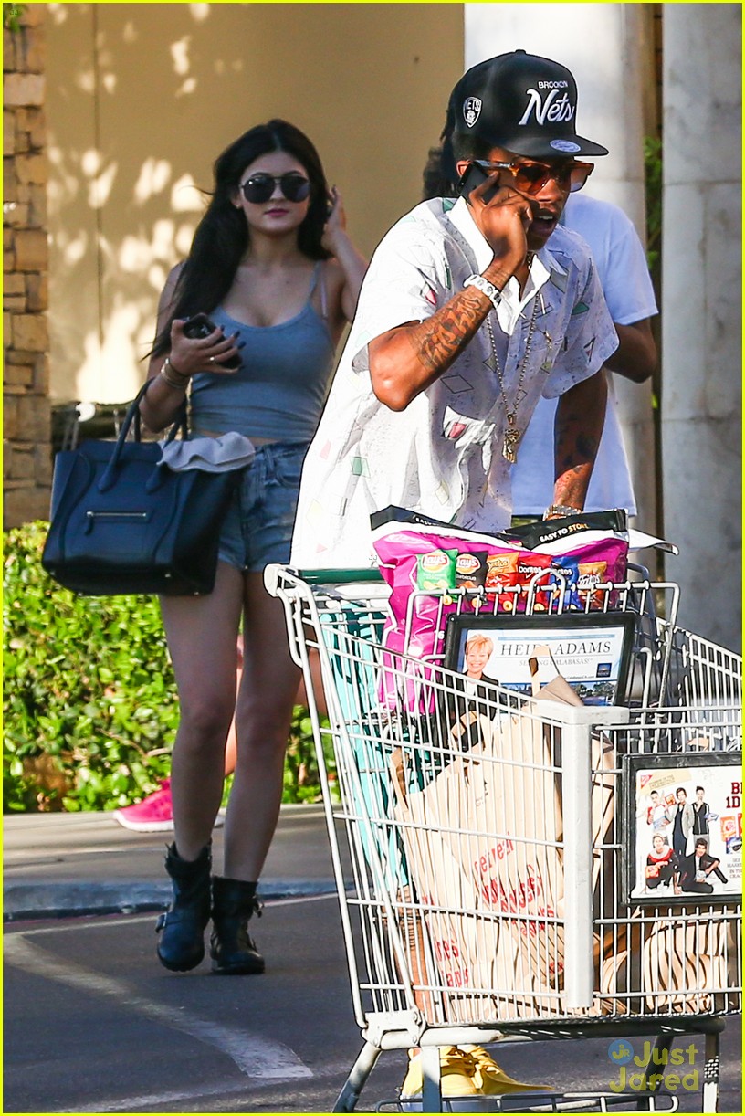 Kylie Jenner Is Seen With Multiple Carts of Luggage: Photos