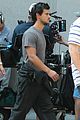 taylor lautner films tracers in midtown nyc 02