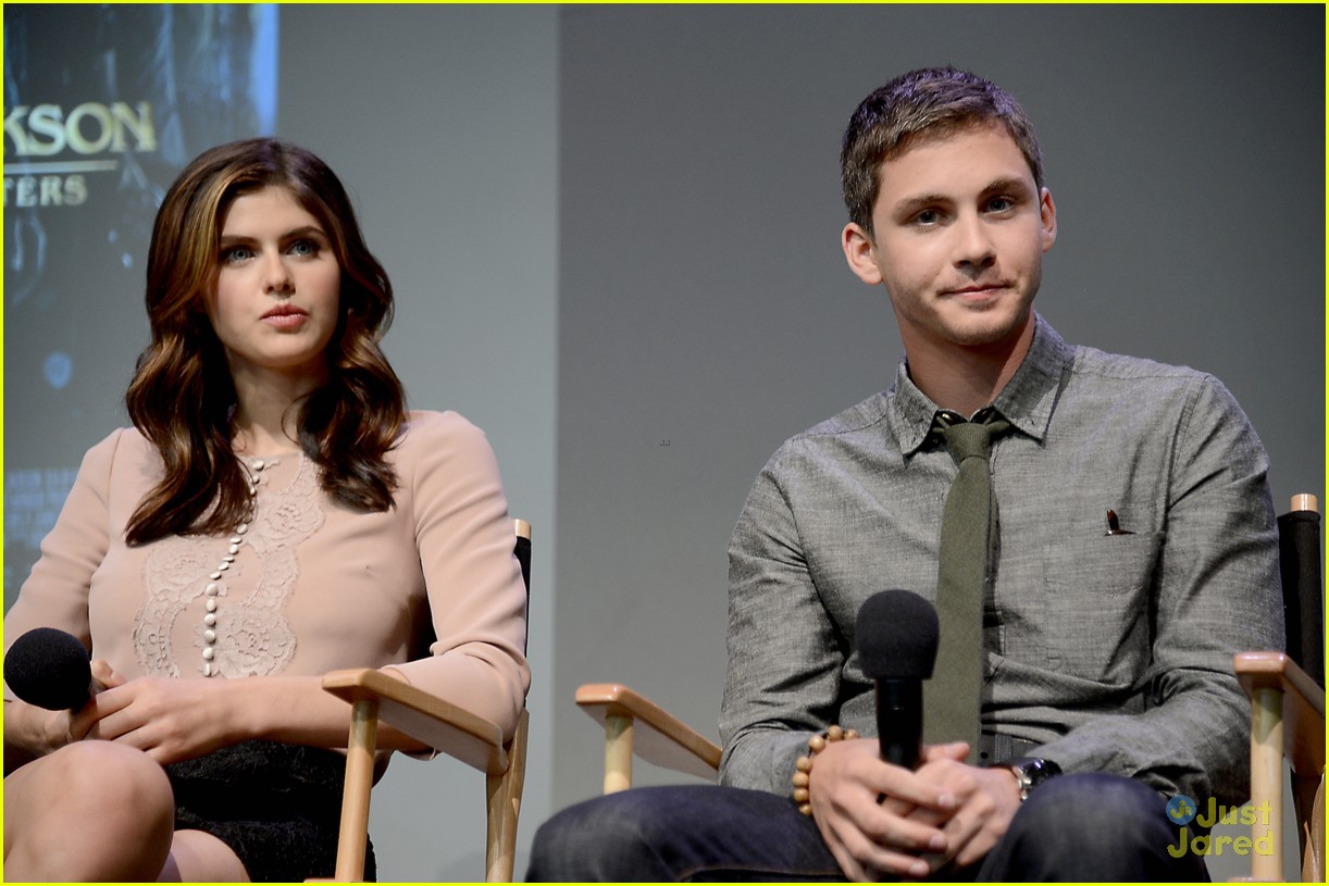 Logan lerman and selena gomez