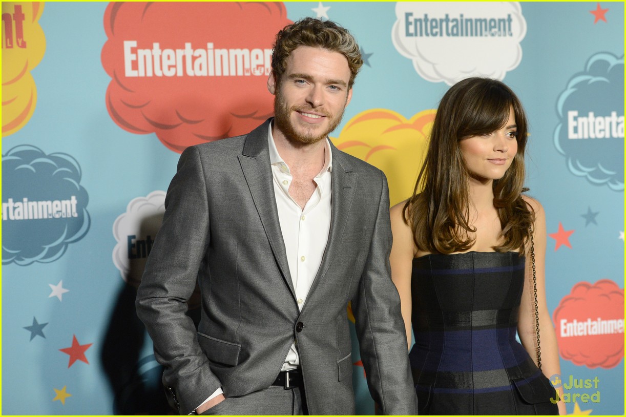 Full Sized Photo of jenna coleman richad madden ew party pair 02