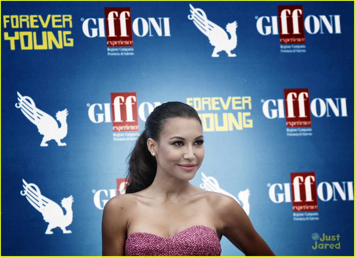 Naya Rivera: Moment of Silence for Cory Monteith at Giffoni Film