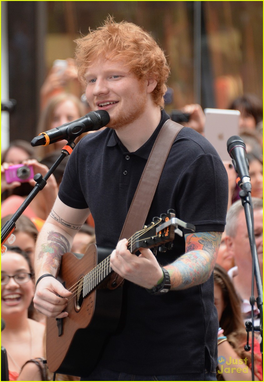 Ed Sheeran 'Today Show' Performance Pics & Video! Photo 576600