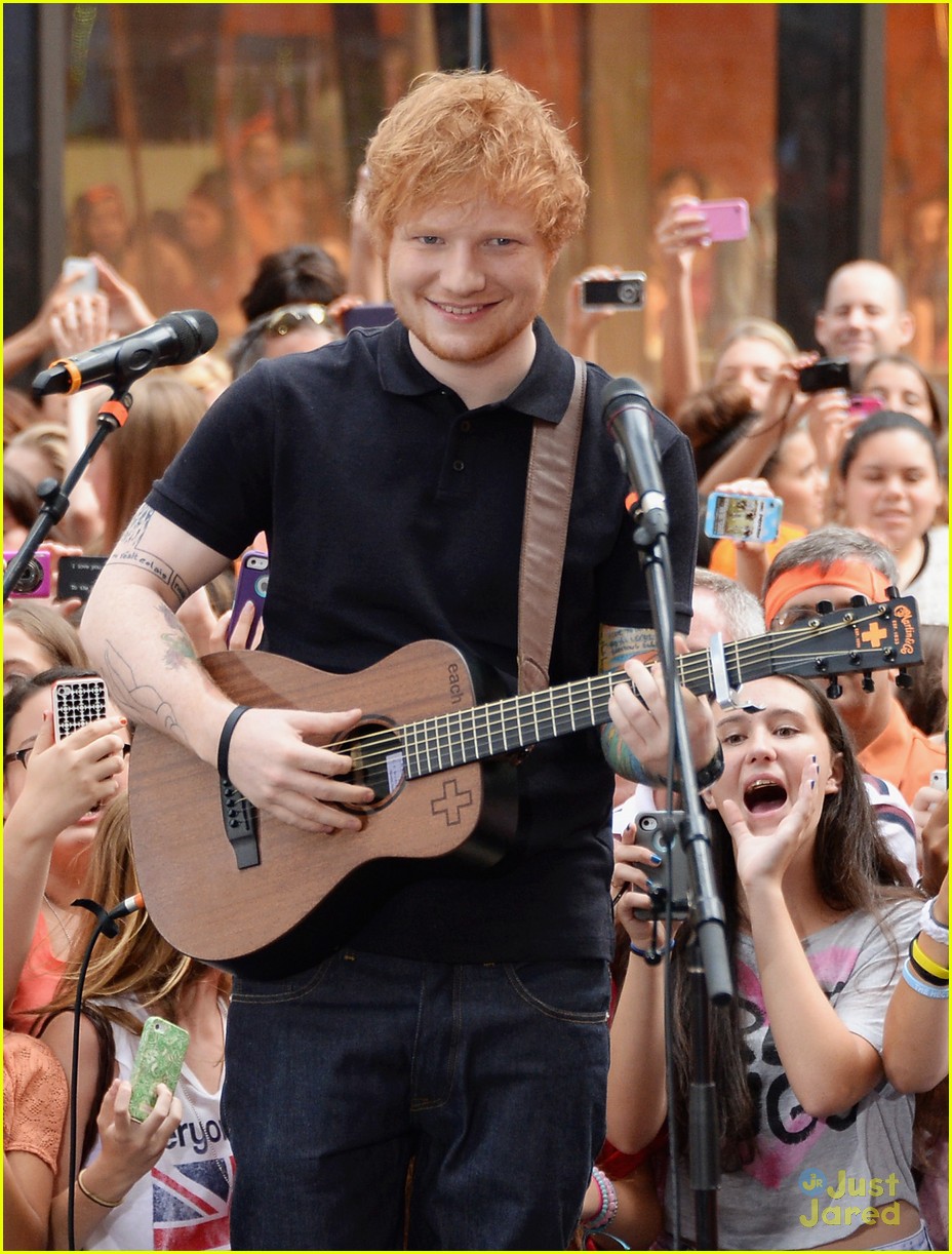 Ed Sheeran 'Today Show' Performance Pics & Video! Photo 576602