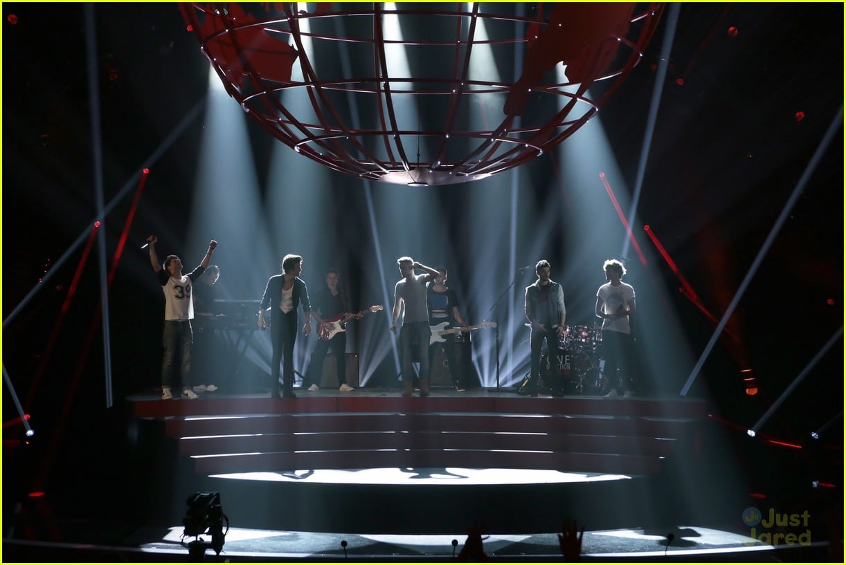 Full Sized Photo of one direction americas got talent performance watch