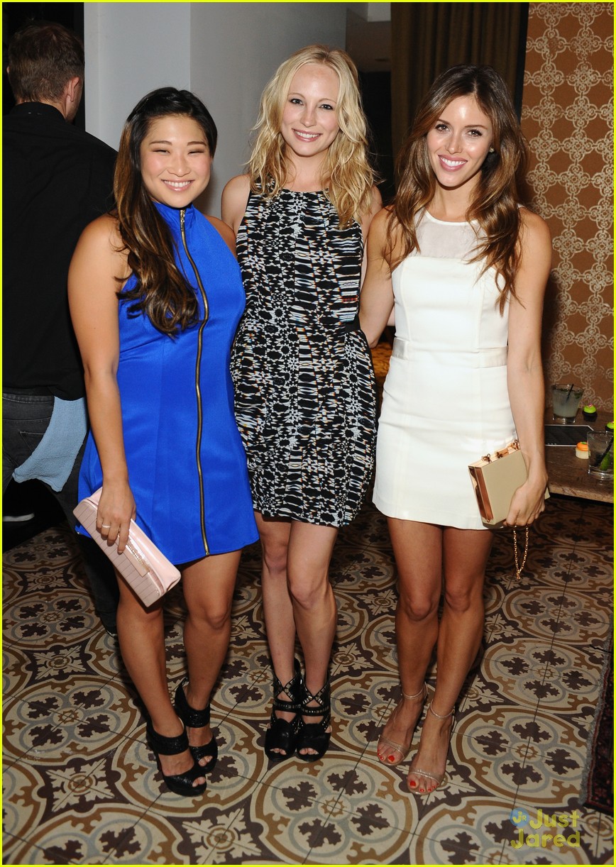 candice accola steven mcqueen cosmo summer bash 09
