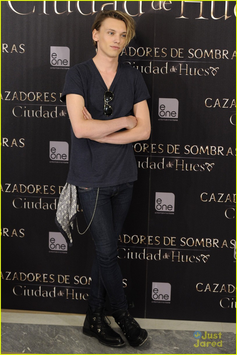 Jamie Campbell Bower: 'Mortal Instruments' In Madrid! | Photo 590444 ...