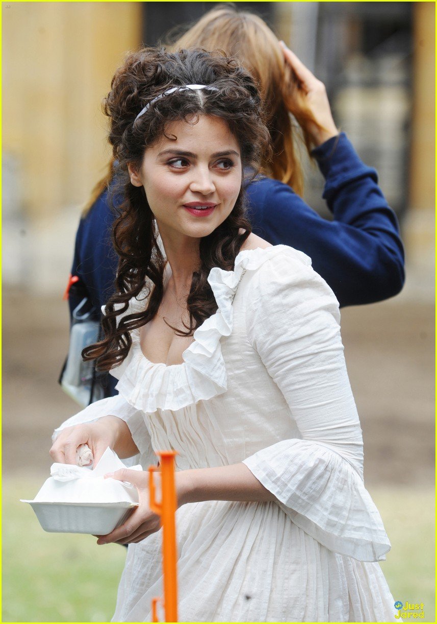 Jenna Coleman Films 'Death Comes To Pemberley' | Photo 584361 - Photo ...