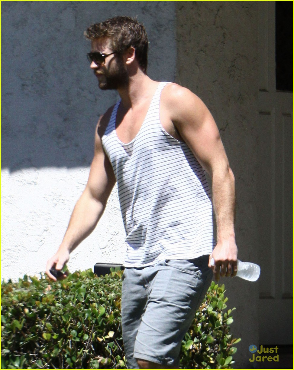 Full Sized Photo of liam hemsworth talks gale 09 | Liam Hemsworth Talks ...